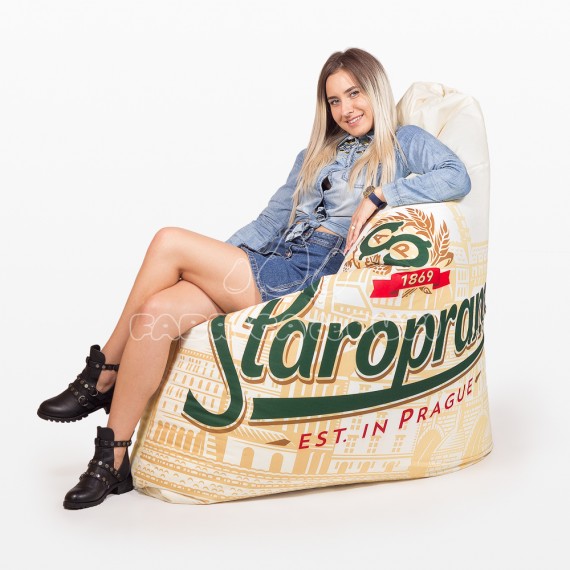 Fotoliu Full Print Staropramen
