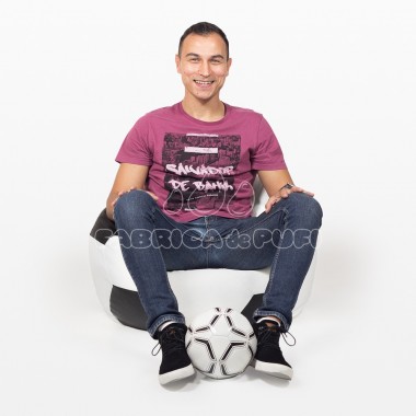 Fotoliu puf minge fotbal L