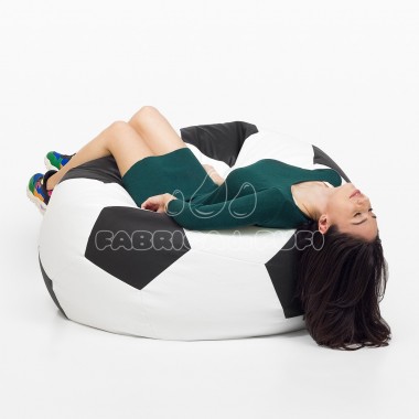 Fotoliu minge bean bag fotbal XXL