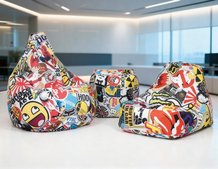 Fotolii puf full print