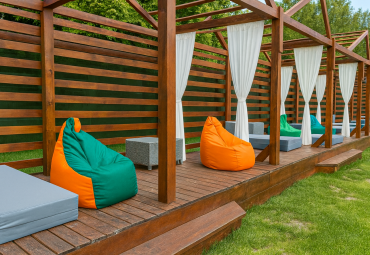 Poate fi folosit fotoliul puf și &icirc;n exterior sau doar &icirc;n interior?